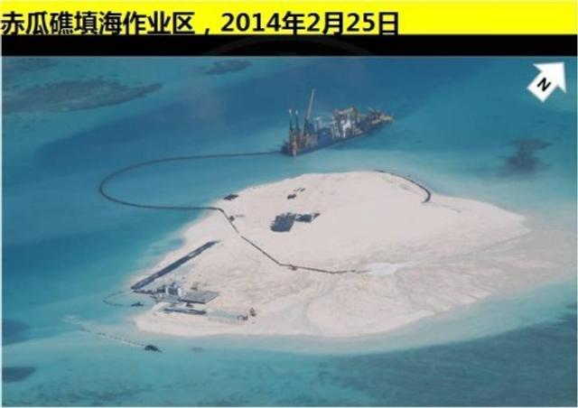 南沙填島建設(shè)最新進(jìn)展揭秘，沙島上的溫馨日常