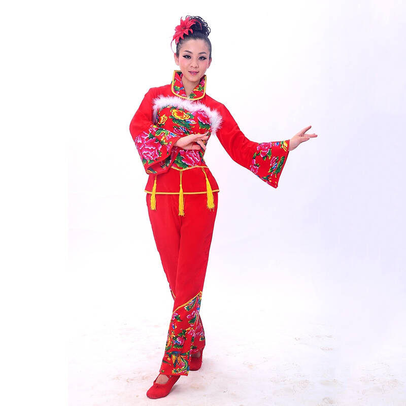 秧歌服裝最新款2015，時(shí)尚與傳統(tǒng)的完美融合風(fēng)采