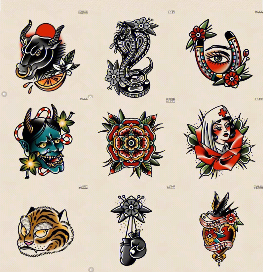 時(shí)尚潮流展現(xiàn)，最新紋身圖案設(shè)計(jì)精選