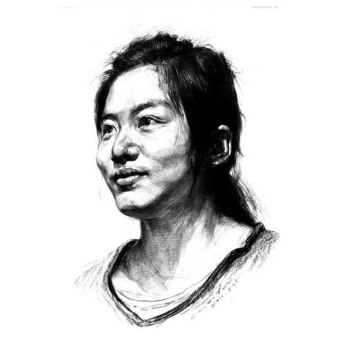 素描頭像的魅力，感受藝術(shù)的最新風采??